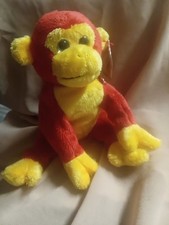 Ty Chopstix The Monkey Beanie Baby - MINT Bday Jan 22 2003
