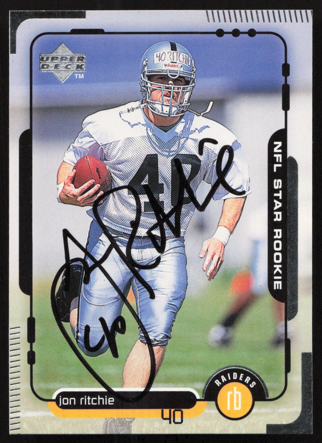 Jon Ritchie Upper Deck #38 Base