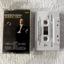 Golden Hits by Mantovani Cassette, 1990 