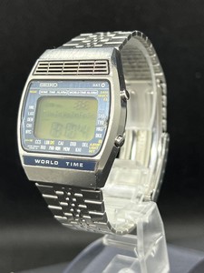 激レア中古動品◇A239-502A◇セイコー ワールドタイム アトラス◇世界 