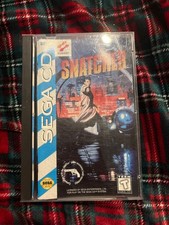 snatcher sega cd with manual and case