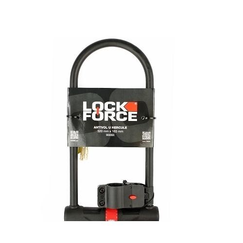 Antivol U Lockforce Hercule 320 x 165 pour le stationnement de velo en ville