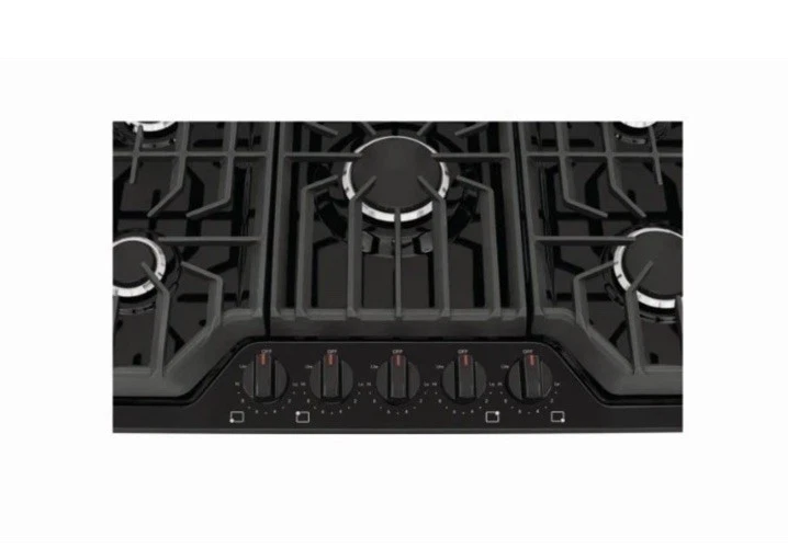 Phönix PS-2, fornello a gas a 2 fuochi, 8 kW, LPG, in vetro, piano cottura a gas con dispositivo di sicurezza di accensione, incluso regolatore del