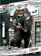 2021 DEVONTA SMITH PANINI CHRONICLES NFL #211 PRESTIGE ROOKIE RC CARD EAGLES