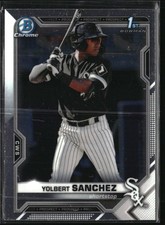 2021 Bowman #BCP-40 Yolbert Sanchez Chrome Prospects