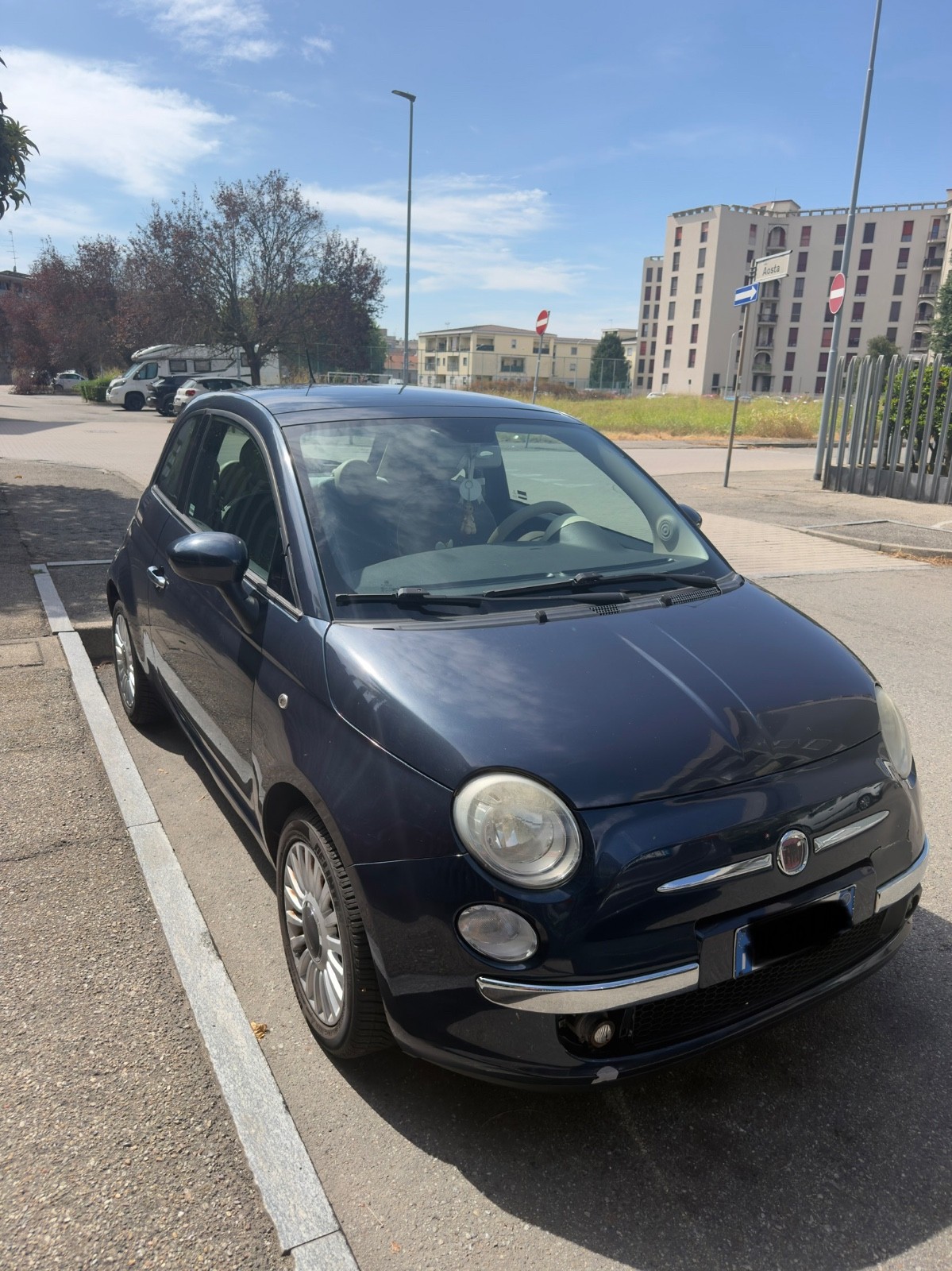 Fiat 500 blu 2007 1.4 100cv perfettamente funzionante