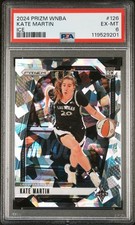 2024 Panini Prizm WNBA - Kate Martin - #126 Ice Prizms PSA 6