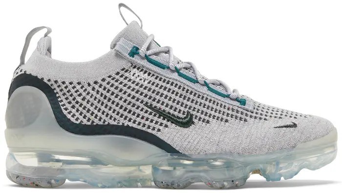 New No Box Nike Men's Air VaporMax 2021 FK Dark Atomic Teal, 7.5