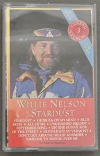 Willie Nelson - Stardust Cassette Album Tape Rock Country Free Hip