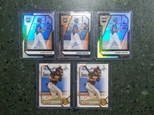 2021 Panini Elite Extra Edition James Wood #62 Optic Signatures /99 5 CARD LOT