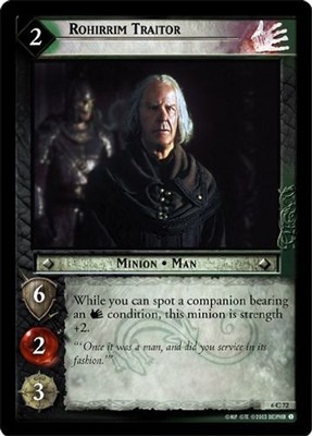 Rohirrim Traitor - Ents of Fangorn - Herr der Ringe TCG