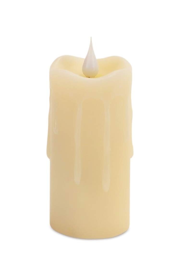 Melrose International Ivory Simplux Votive Moving Flame Cand