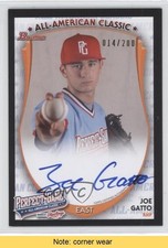 2015 Bowman AFLAC/Under Armour All-American Game 14/200 Joe Gatto Auto READ 0o9