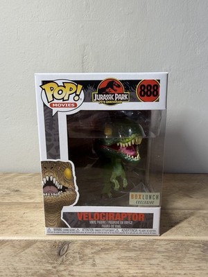 Velociraptor 888 Funko Pop! Vinyl JURASSIC PARK - Lunchbox - Translucent Green