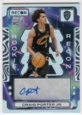 Craig Porter Jr 2023-24 Panini Recon True Potential Signatures RC AUTO #'d /149
