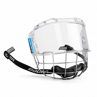 Bauer Eishockey Visier Hybrid Gitter - Vollvisier senior(S)