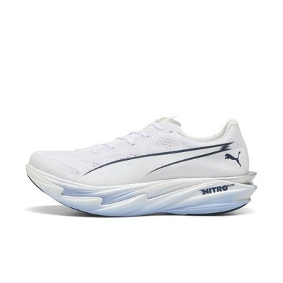 Puma Deviate Nitro Elite 4 PUMA White Chambray Blue 312127-09 Men's Size oki05