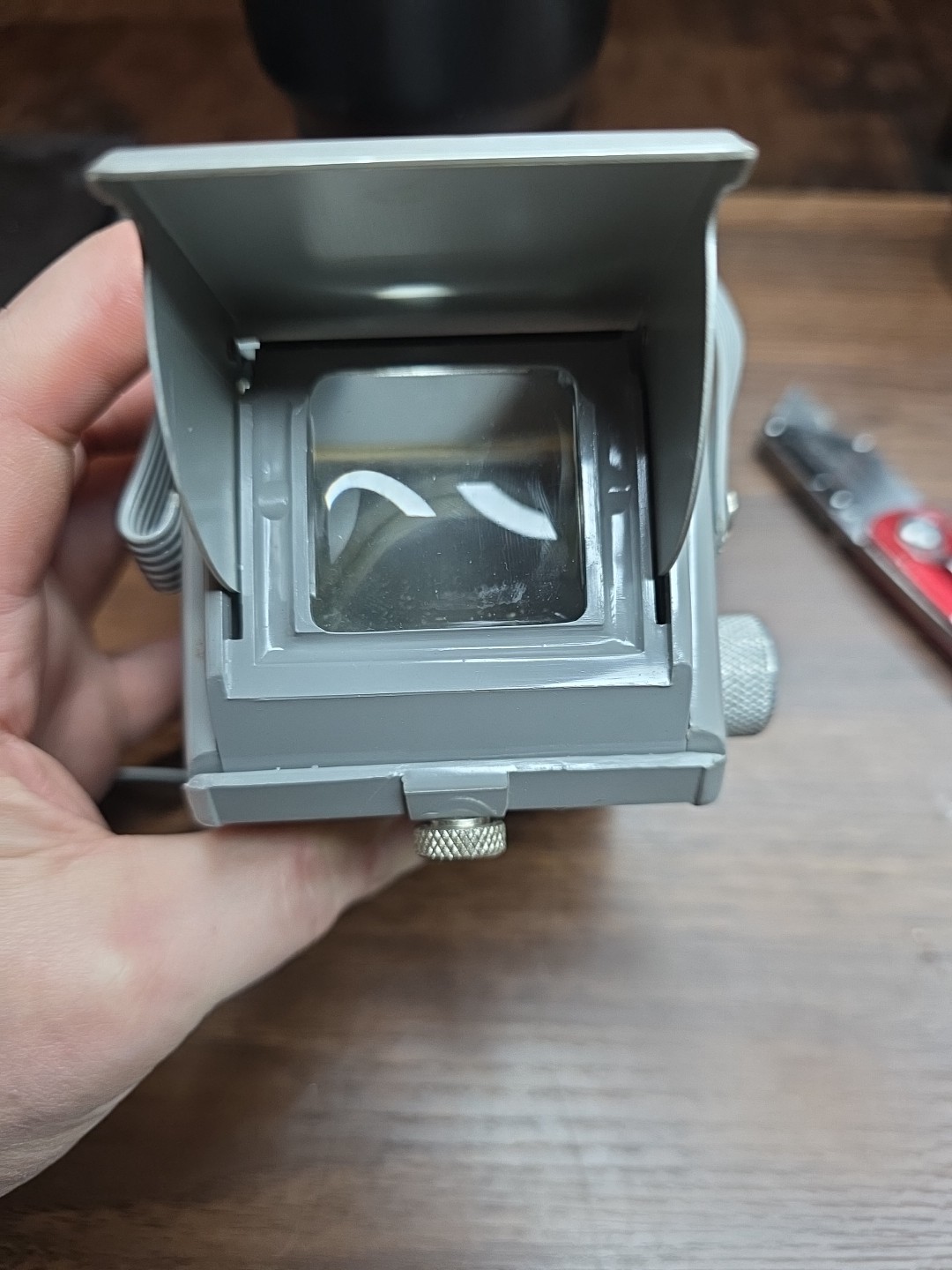 Vintage 1940’s Spartus Box Camera Six Twenty Bakelite  Original Strap UNTESTED 