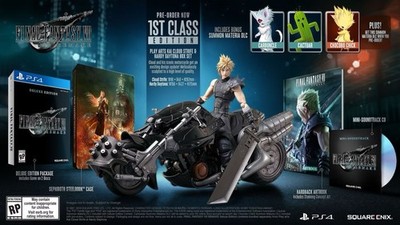 Final Fantasy VII: Remake - 1st Class Edition (2020) PS4 NEW SEALED
