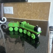 1994 Thomas Wooden Railway Henry With Tender Vintage Thomas The Tank Engine