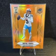 2025 Donruss Elite Bryce Young Orange /849 Carolina Panthers No. 34