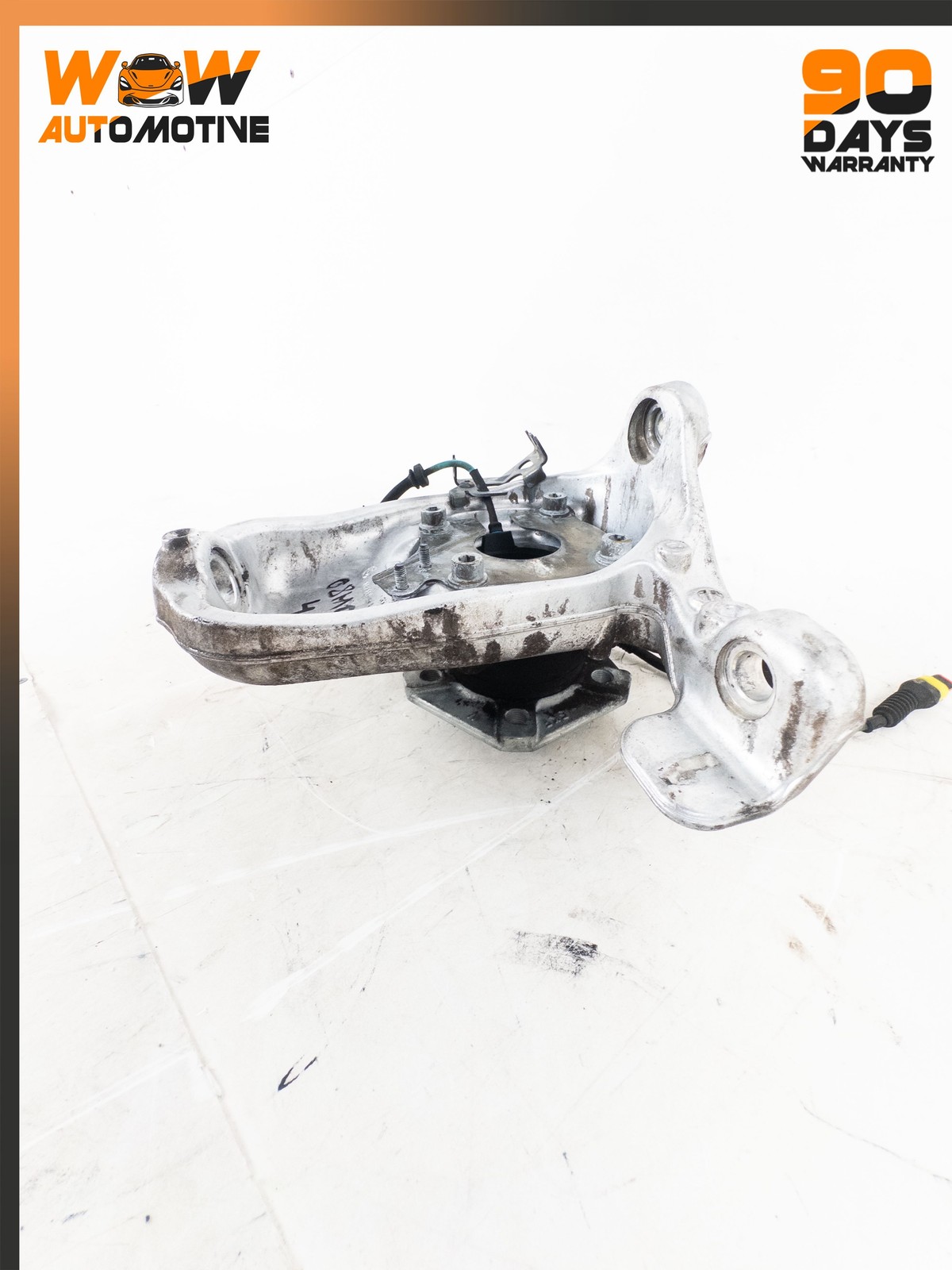 08-19 MASERATI GRANTURISMO FRONT LEFT SUSPENSION SPINDLE KNUCKLE HUB OEM