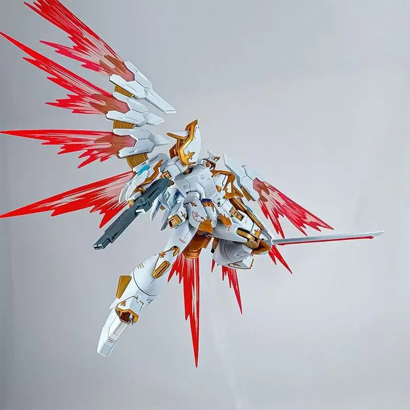 HG 1/144 SEED Freedom Black Knight Squad Model Kit with Light Wings & Stickers