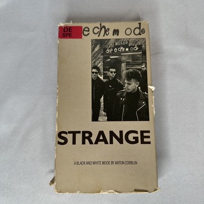 Depeche Mode Strange VHS 1988 Anton Corbijn Black and White Music Videos