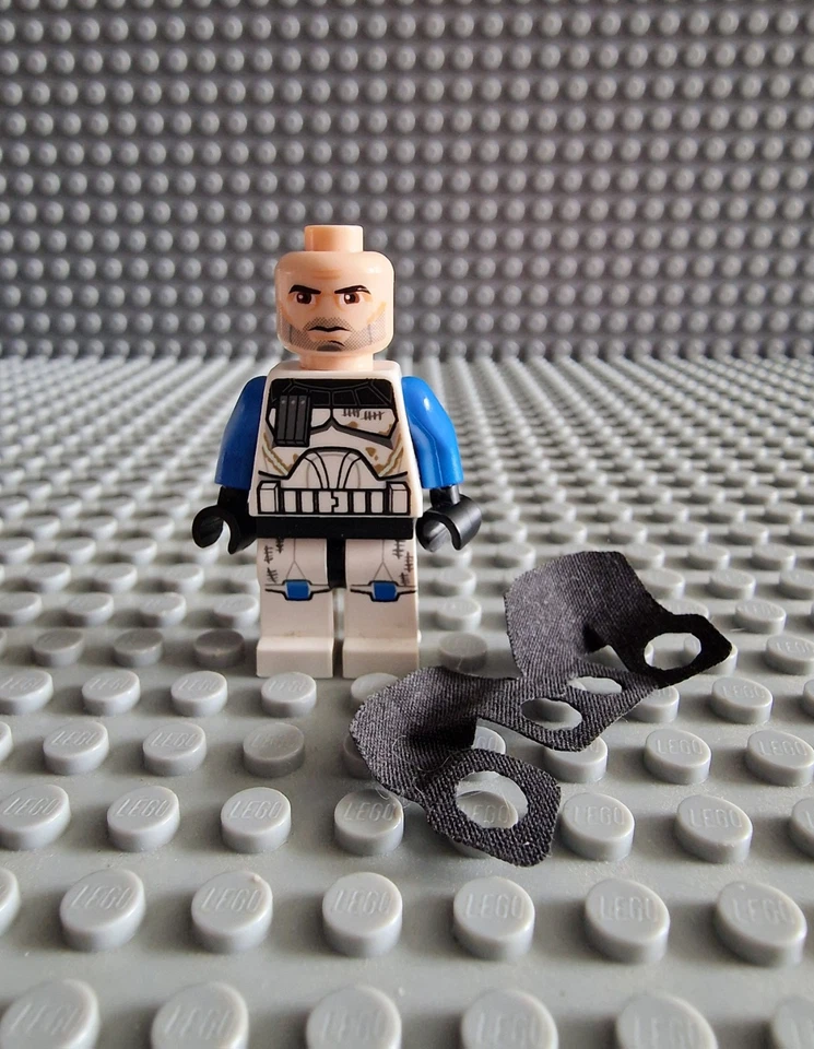 LEGO Star Wars Minifigur Clone Trooper Captain Rex SW0450 Phase 2 Set 75012 - Bild 1 von 1