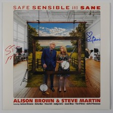 Steve Martin JSA Autograph Signed Album Record Vinyl Alison Brown