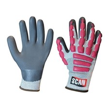 Image of Scan Anti-Impact Latex Cut 5 Gloves - XL (Size 10)