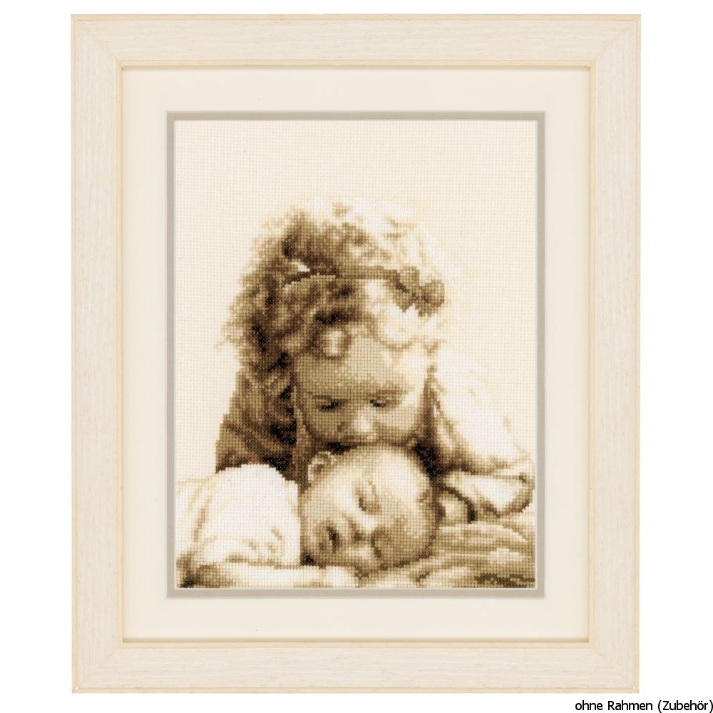 Vervaco Counted Cross Stitch Kit - Sisterly Love - Image 2