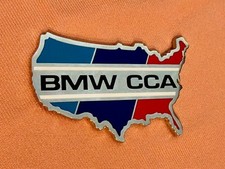 Bmw Cca Car Club Of America Official Trunk Badge Emblem Motorsport Map Edition