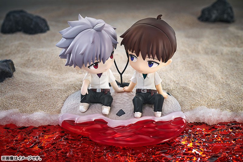 NEW GSC Mini Memory Rebuild of Evangelion Shinji & Kaworu EVA