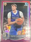 2025-26 Bowman Chrome Cooper Flagg RC #BCV-1 Dallas Mavericks /199 Fuschia