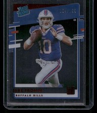 2020 Panini Chronicles #RR-JF Jake Fromm Clearly Donruss Rated Rookies Red #/199
