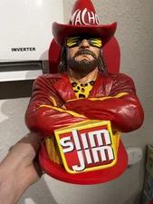 Slim Jim MACHO MAN RANDY SAVAGE Collectible Display Holder Limited Edition 2020
