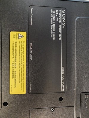 sony vaio vpceg15en PCG-61A11W I3-2310@2.10ghz 2gb Ram 320gb Hdd