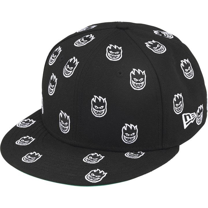 Supreme x Spitfire New Era Hat - Black 7 1/4