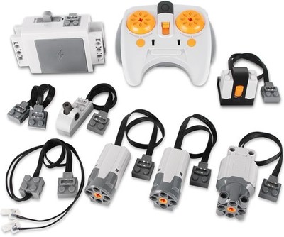9-In-1 Motor Kit Compatible with Lego Technic, Motor Set with Powerful Motors, A