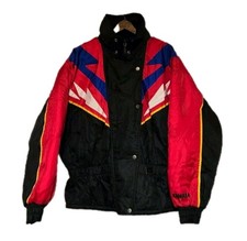 Vintage 90's Yamaha Sportswear Insulated Snowmobile Racing Jacket Womens Size L