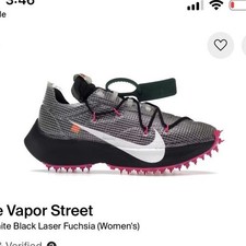 Nike Off-White Vapor Street Laser Fuchsia Sneaker CD8178-001