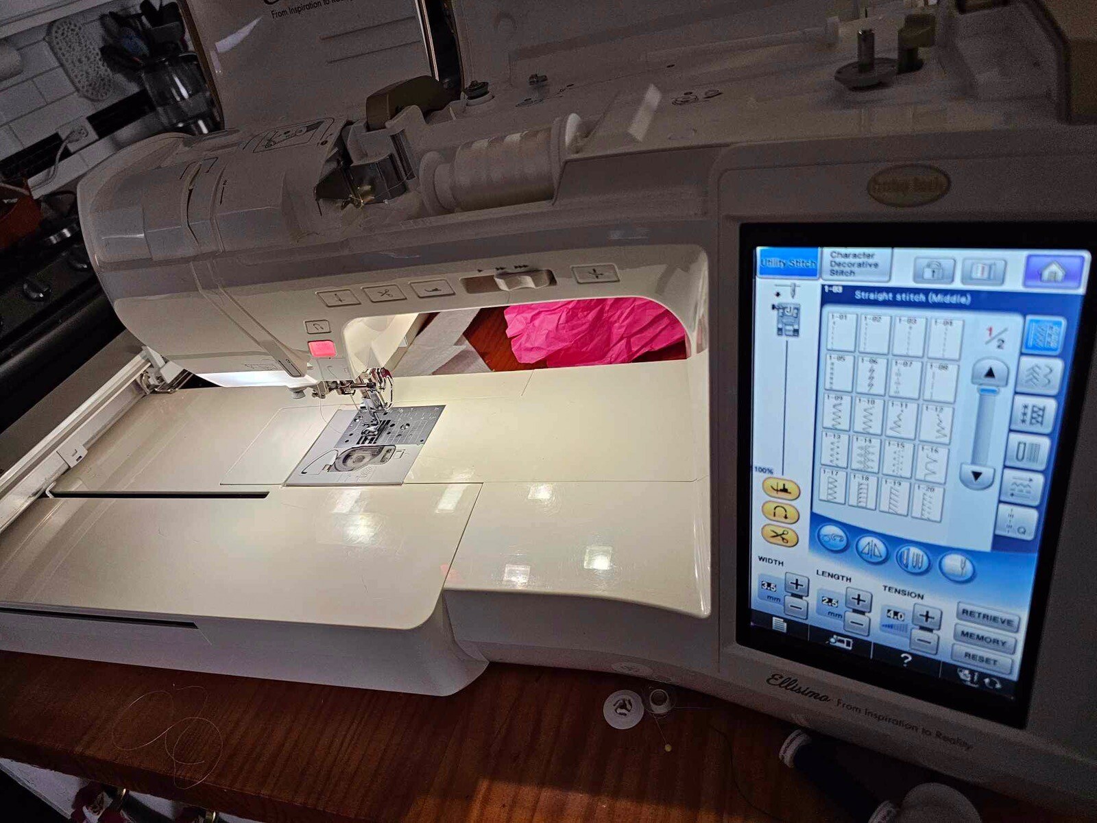 Babylock Ellisimo Embroidery Sewing Machine eBay
