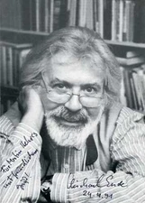 Michael Ende (+) GERMAN WRITER "MOMO, JIM KNOPF, LUKAS" autograph, signed photo