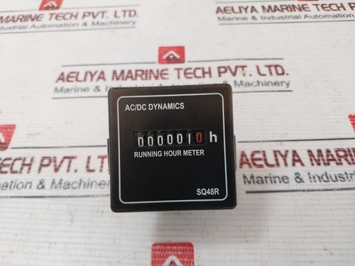 AC/DC Dynamics SQ48R Running Hour Meter IP-40 12-36VDC - Picture 6 of 8