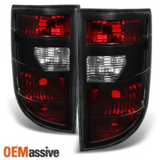 Fit 06-08 Honda Ridgeline Dark Red Tail Lights Lr Replacement