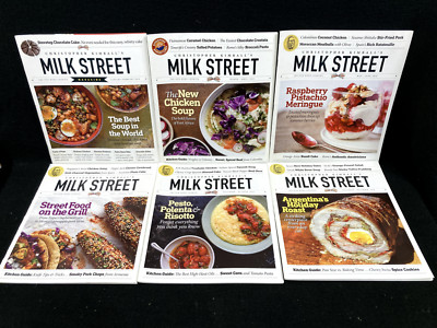 CHRISTOPHER KIMBALL'S MILK STREET MAGAZINE, LOT OF 6, 2018, COMPLETE YEAR
