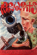The Residents Concert Poster San Francisco 1997 F-298 The Fillmore The Residents Concert Poster San Francisco 1997 F-298 The Fillmore