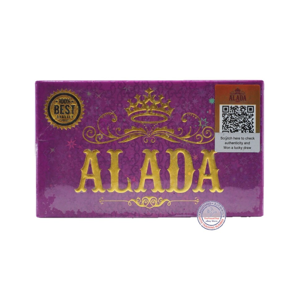 Alada Whitening Soap Natural Extract Face & Body Naturally Brightening ...