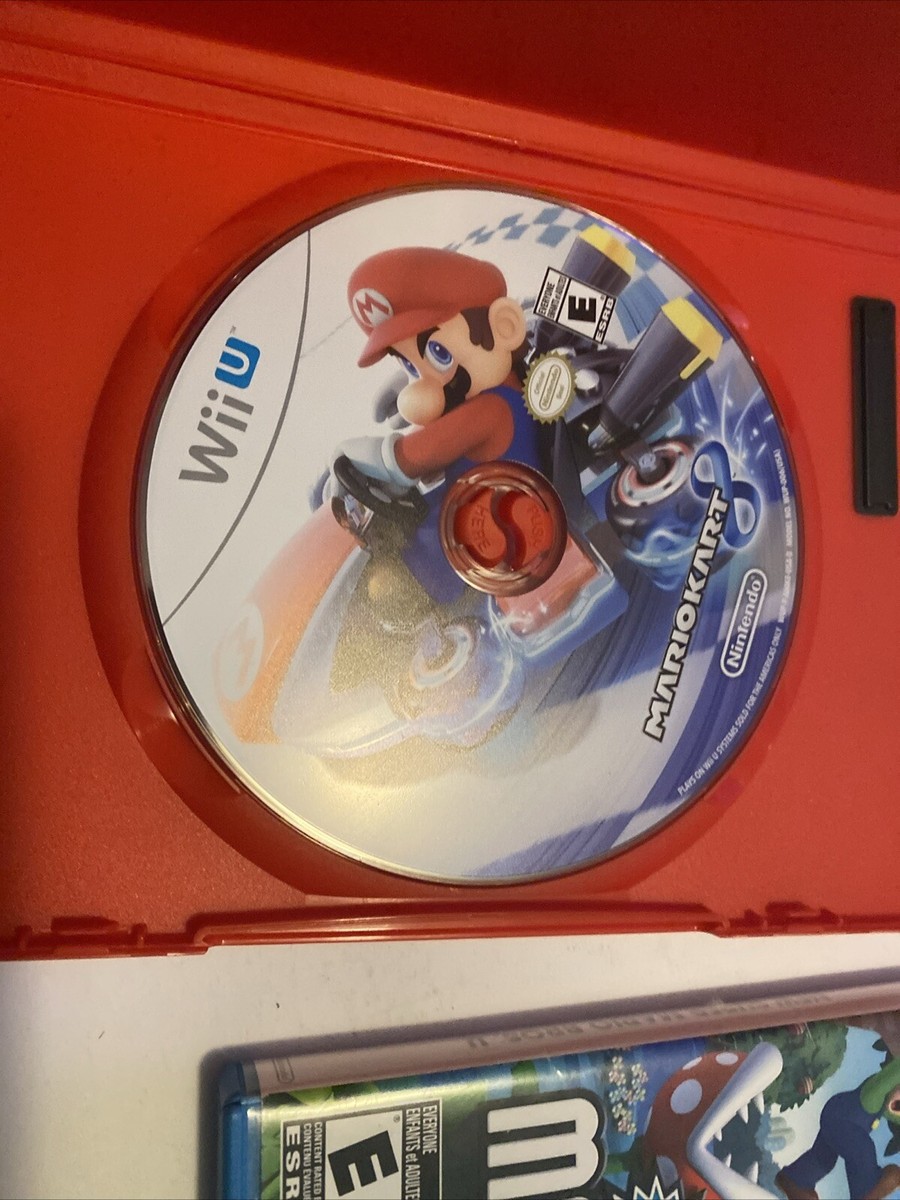 New Super Mario Bros. U & Mario Kart 8 Nintendo Wii U Lot